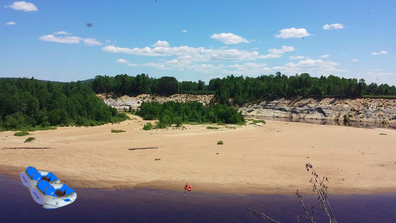 Rivière Sur Tube | Rivière-Rouge | Canot en eau calme